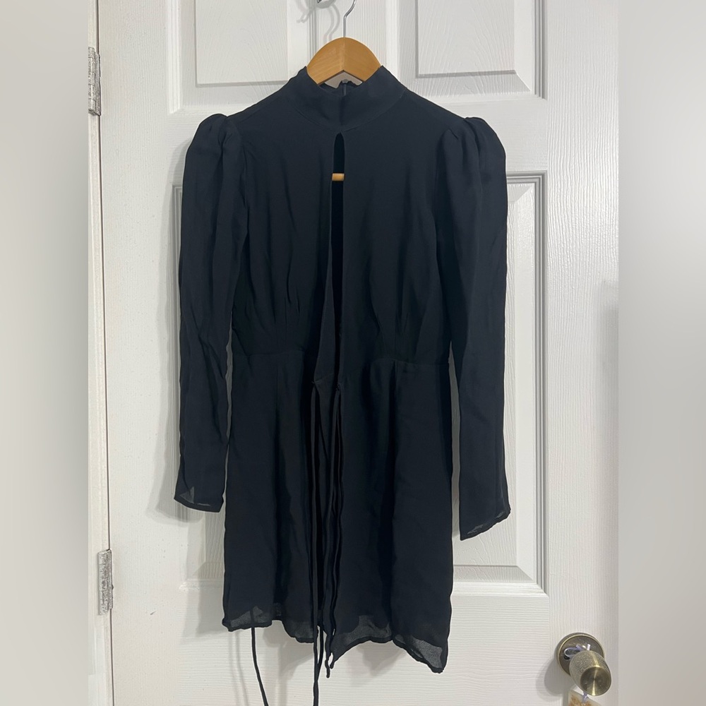 Reformation Ottessa long sleeved mini dress